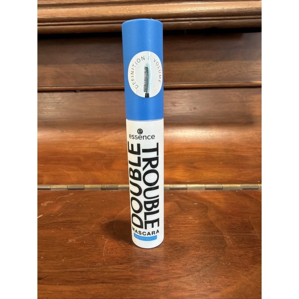 NEW Essence Double Trouble Waterproof Mascara – Black • Volume + Curl • Longwear